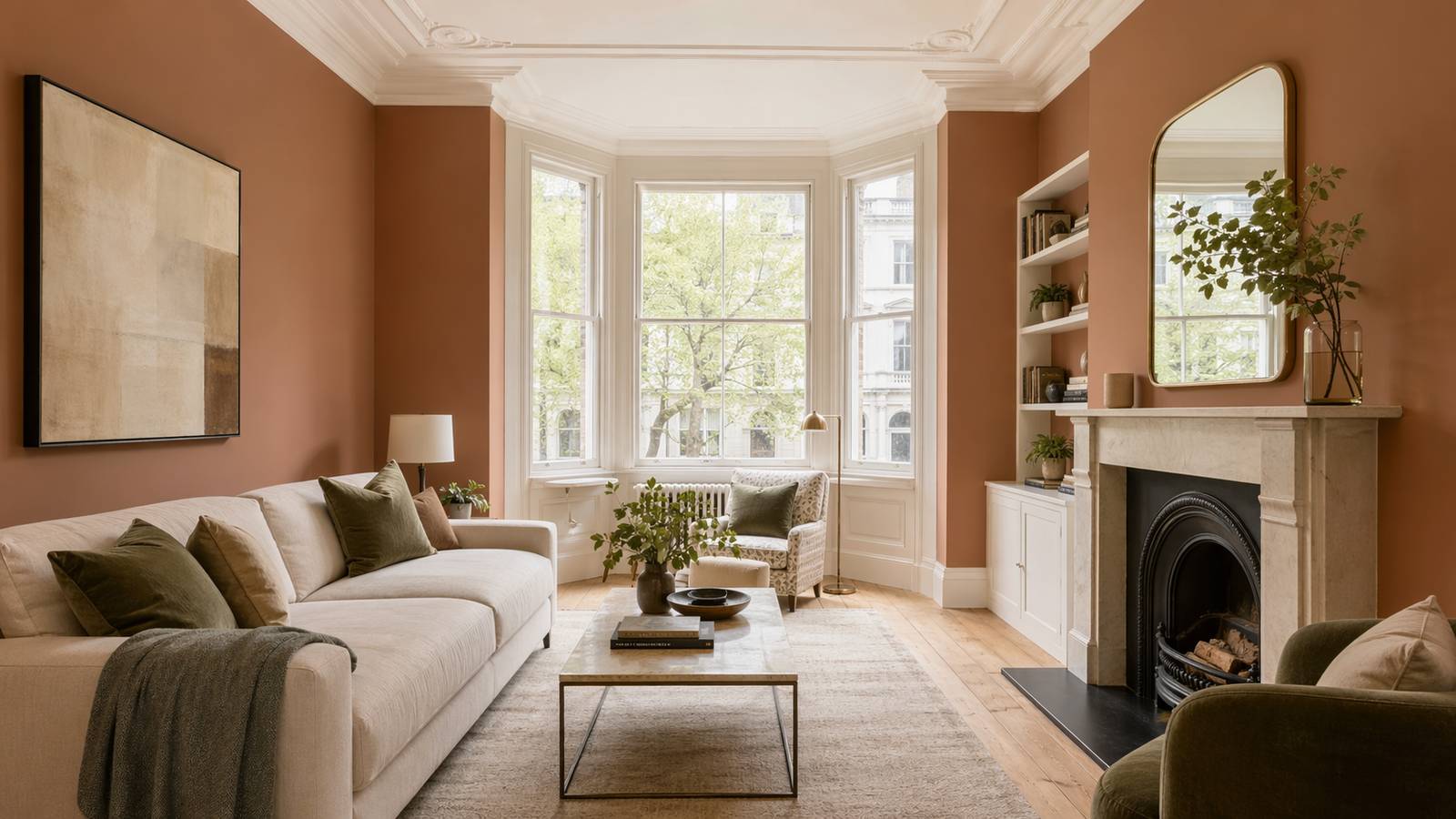 After decorating