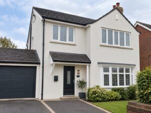 Townhouse Frontage and Door Finish