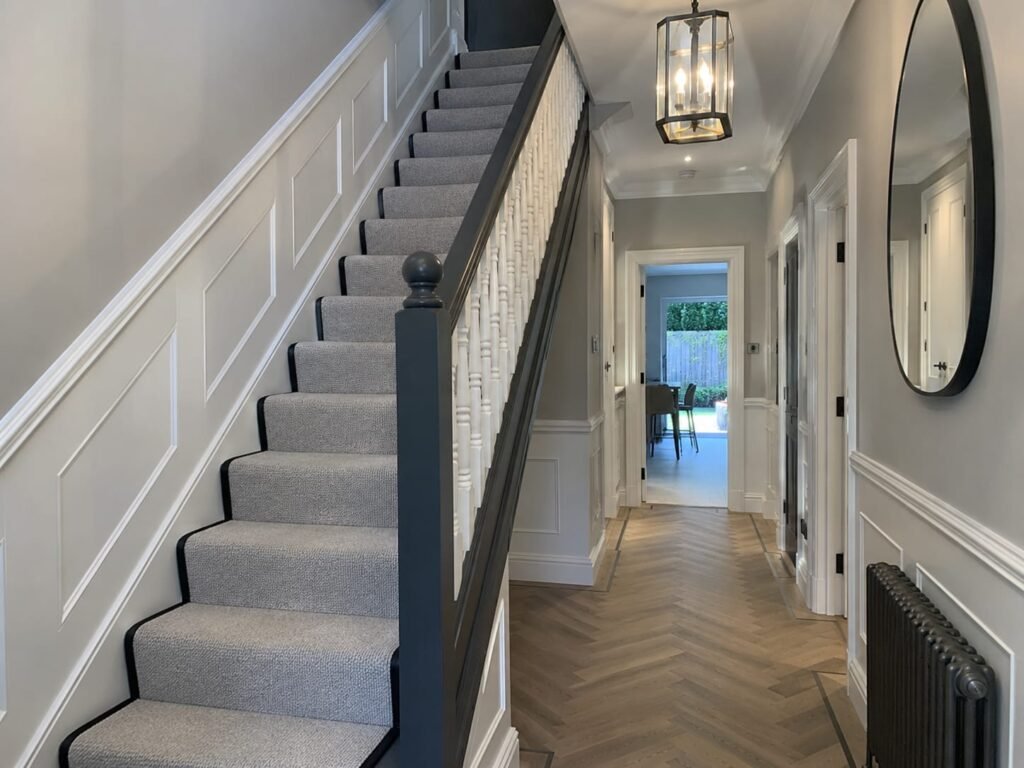 Panelled Hallway and Staircase